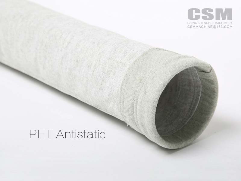 PET antistatic baghouse filter bags